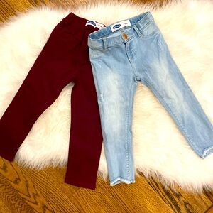 Two NWOT Old Navy 3T jeans